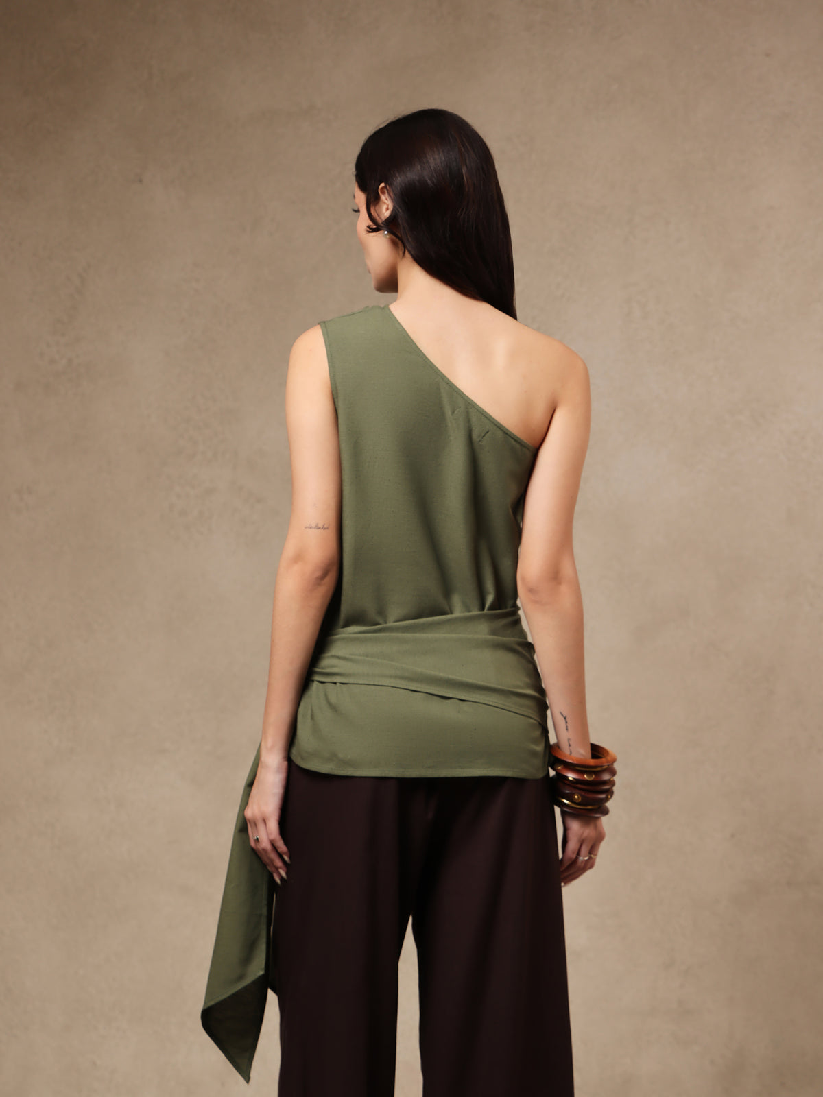 Olive Muse Top