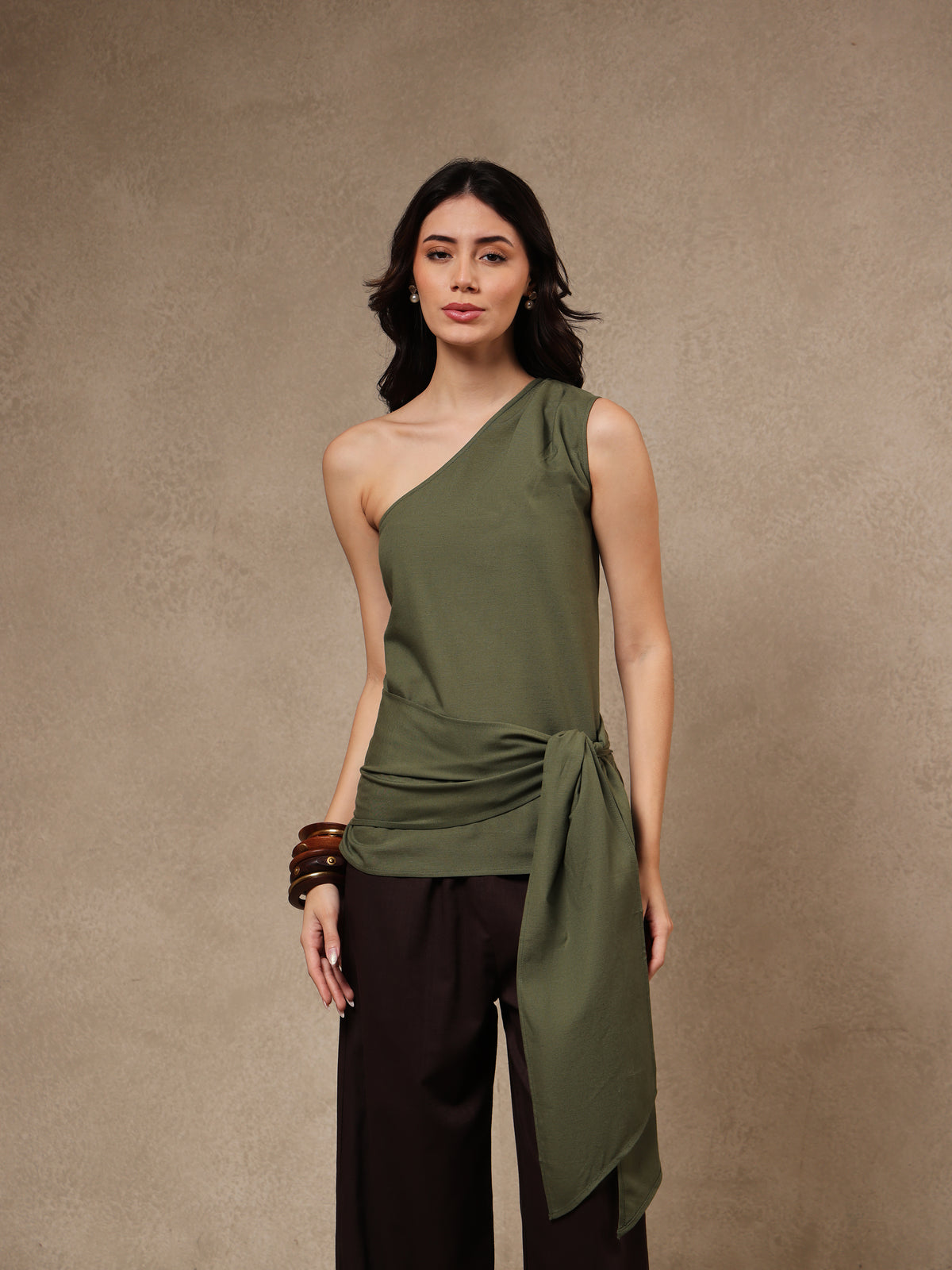 Olive Muse Top