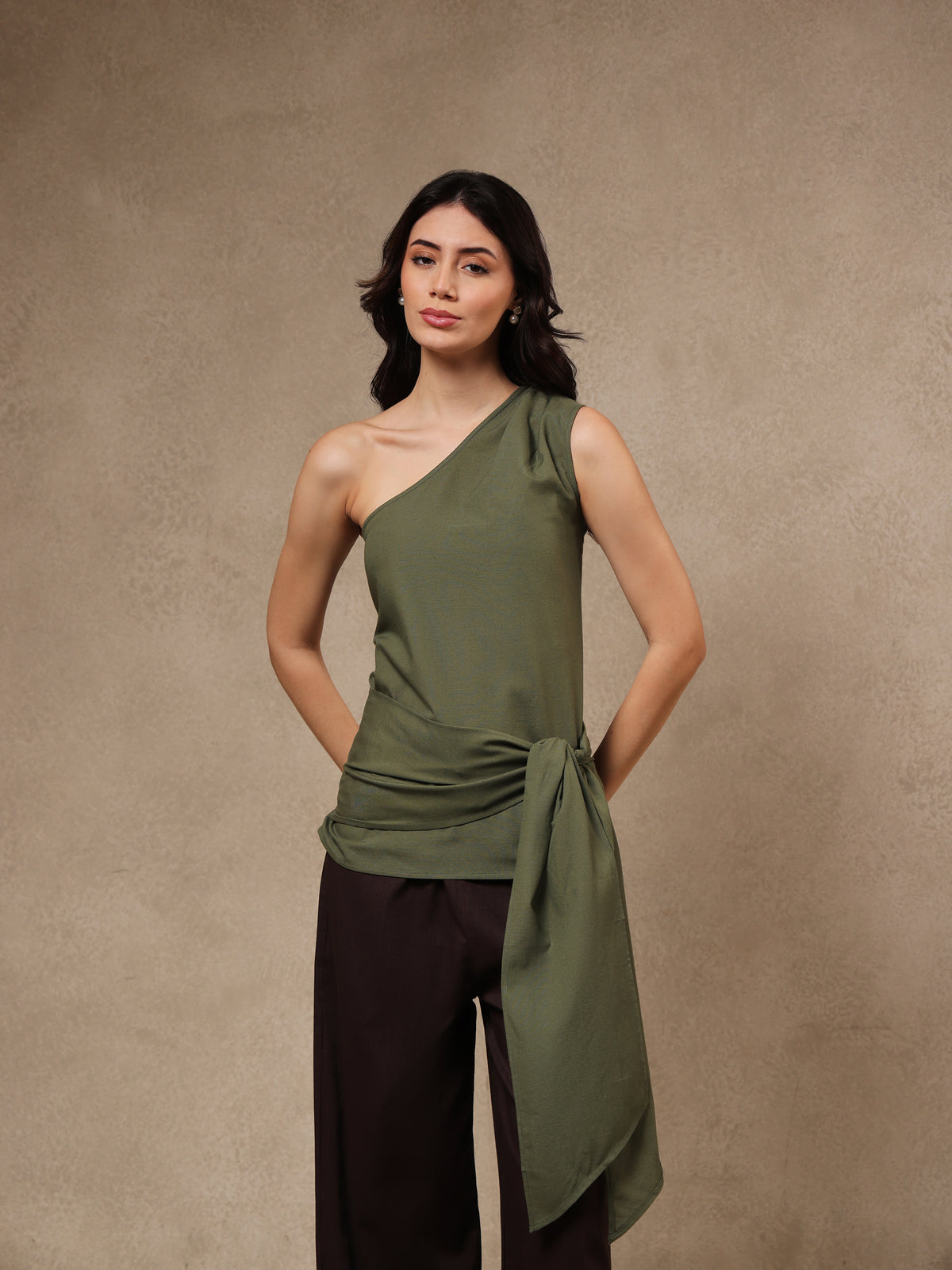 Olive Muse Top