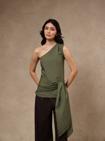Olive Muse Top
